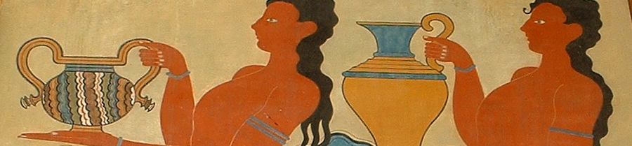 Fresco from the palace of Knossos