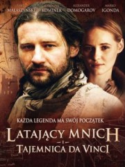 Dvd cover of the film `The Flying Monk and the Mystery of Da Vinci`