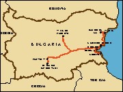 Bułgaria - trasa wycieczki
