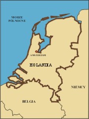 Holandia - trasa wycieczki
