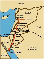 Syria, Jordania, Egipt - trasa wycieczki
